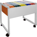 carrelli multiuso bianco regolabile con ruote