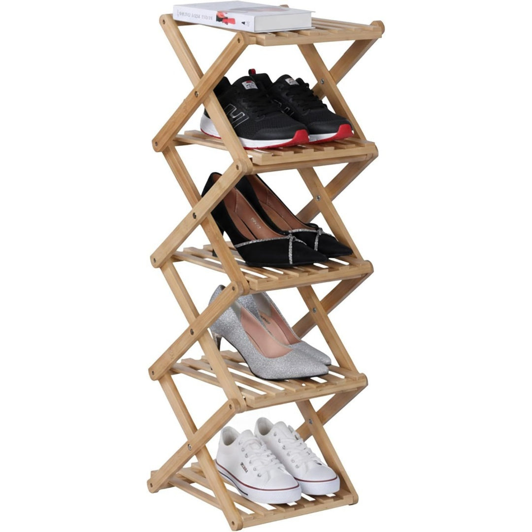 pieghevole scaffali pieghevoli per scarpe