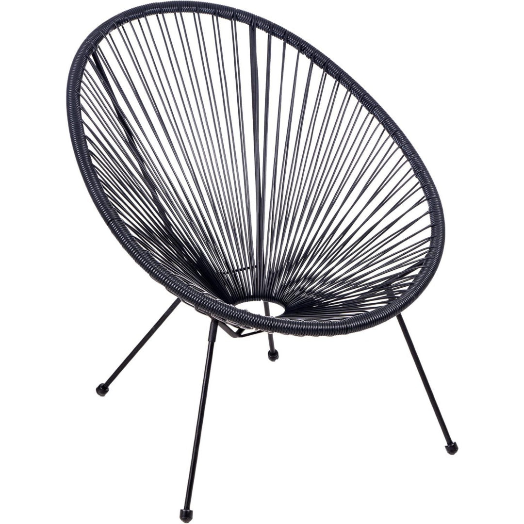 poltrone nero relax reclinabile