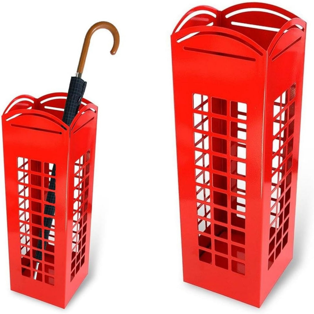 porta ombrelli rosso resistente