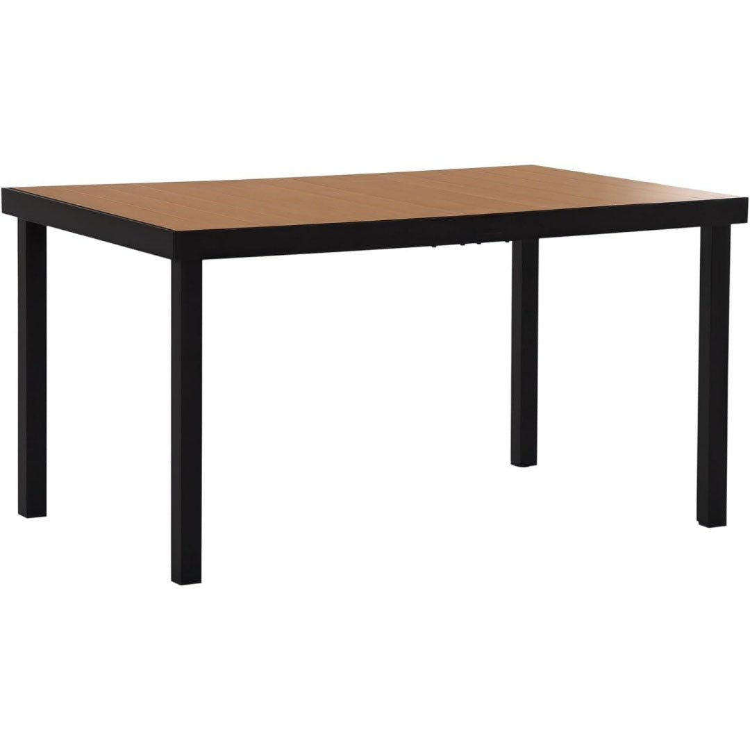 tavoli standard nero alluminio resistente antiscivolo